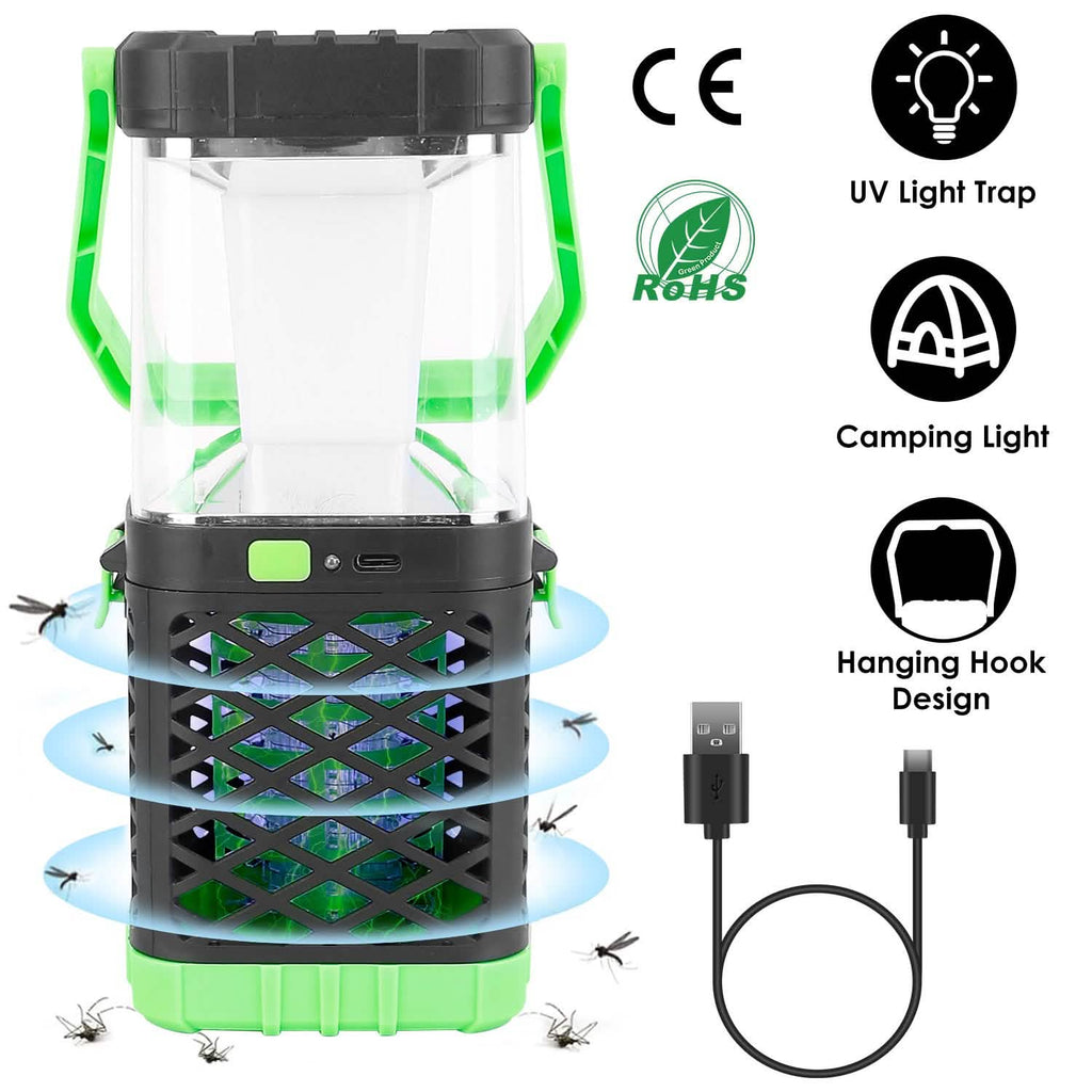 2-in-1 Electric Mosquito Killer Lamp Fly Bug Zapper