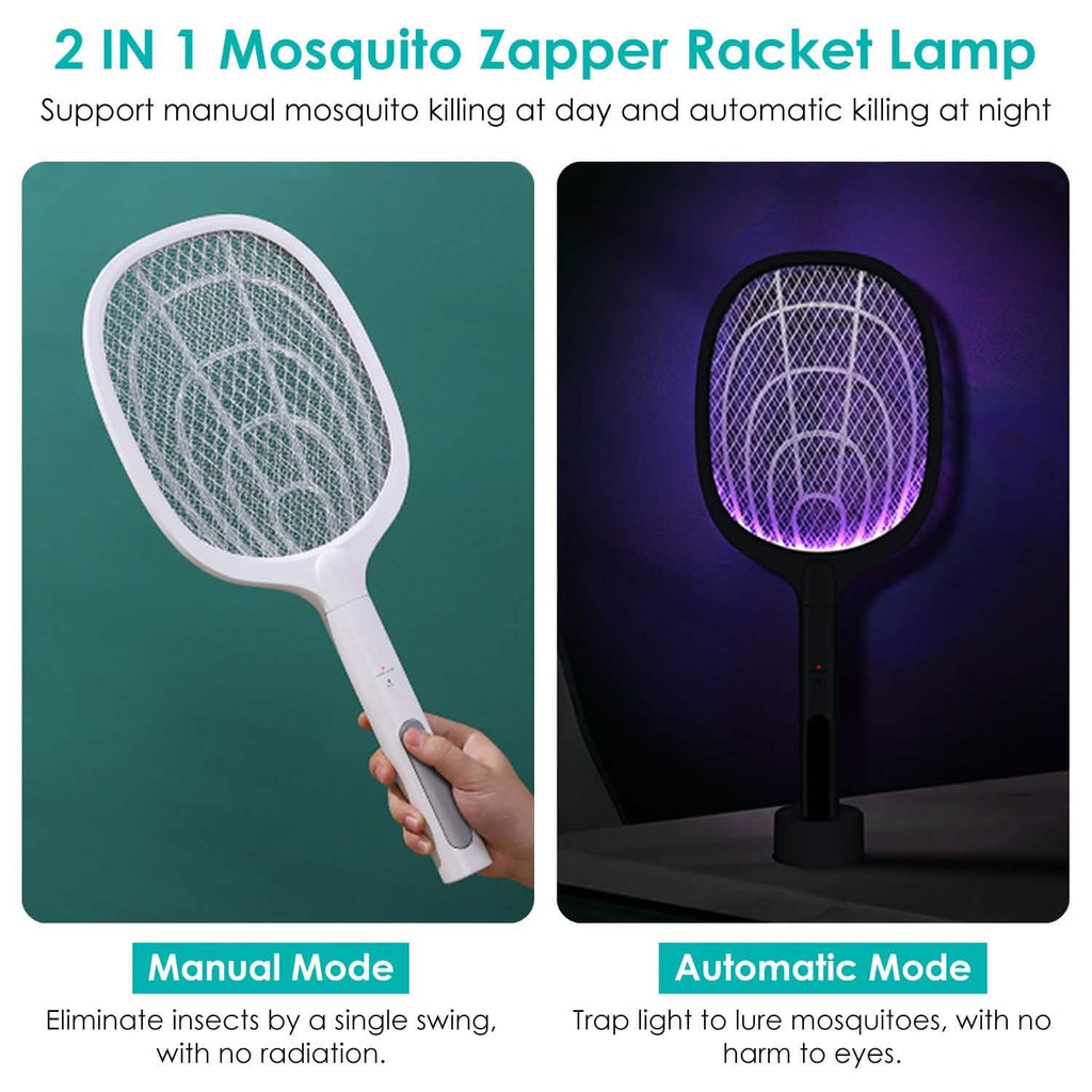 2-in-1 Electric Rechargeable Bug Zapper Insect Killer
