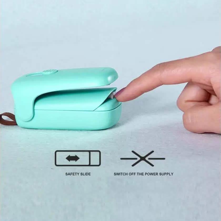 2-in-1 Heat Sealer and Cutter Mini Bag Sealer