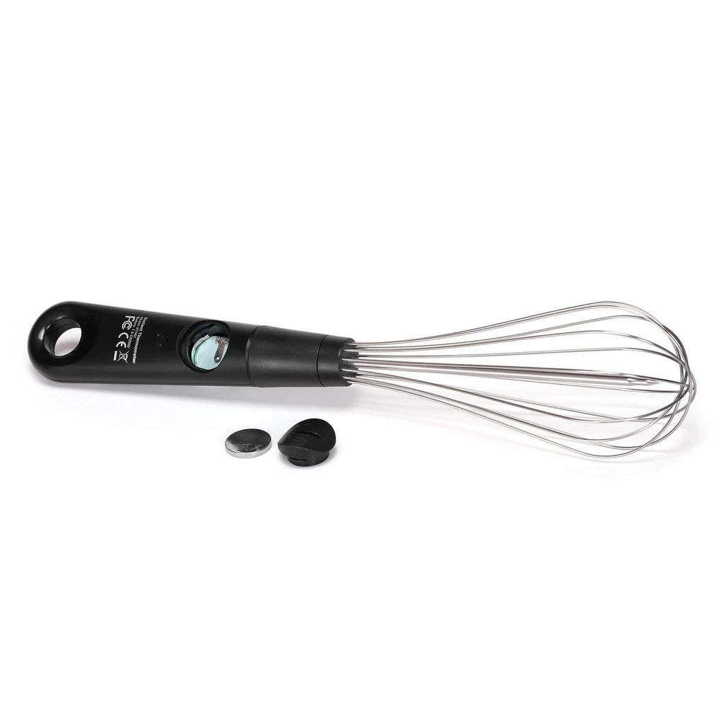 2-in-1 Instant Read Food Thermometer and Egg Whisk