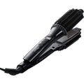 2-in-1 Perfecter Flat Iron Hair Straightener and Hot Round Brush