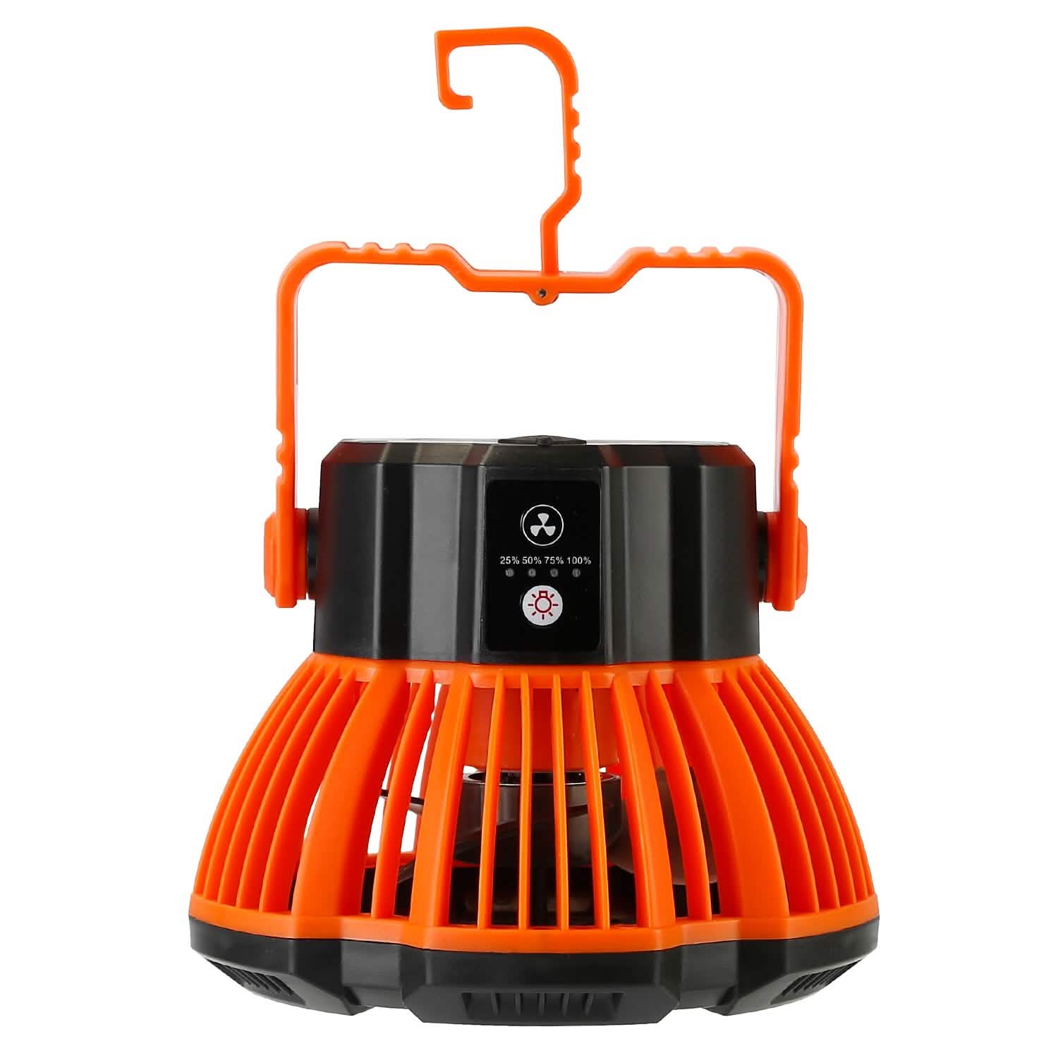 2-in-1 Portable Camping Lantern Electric Fan
