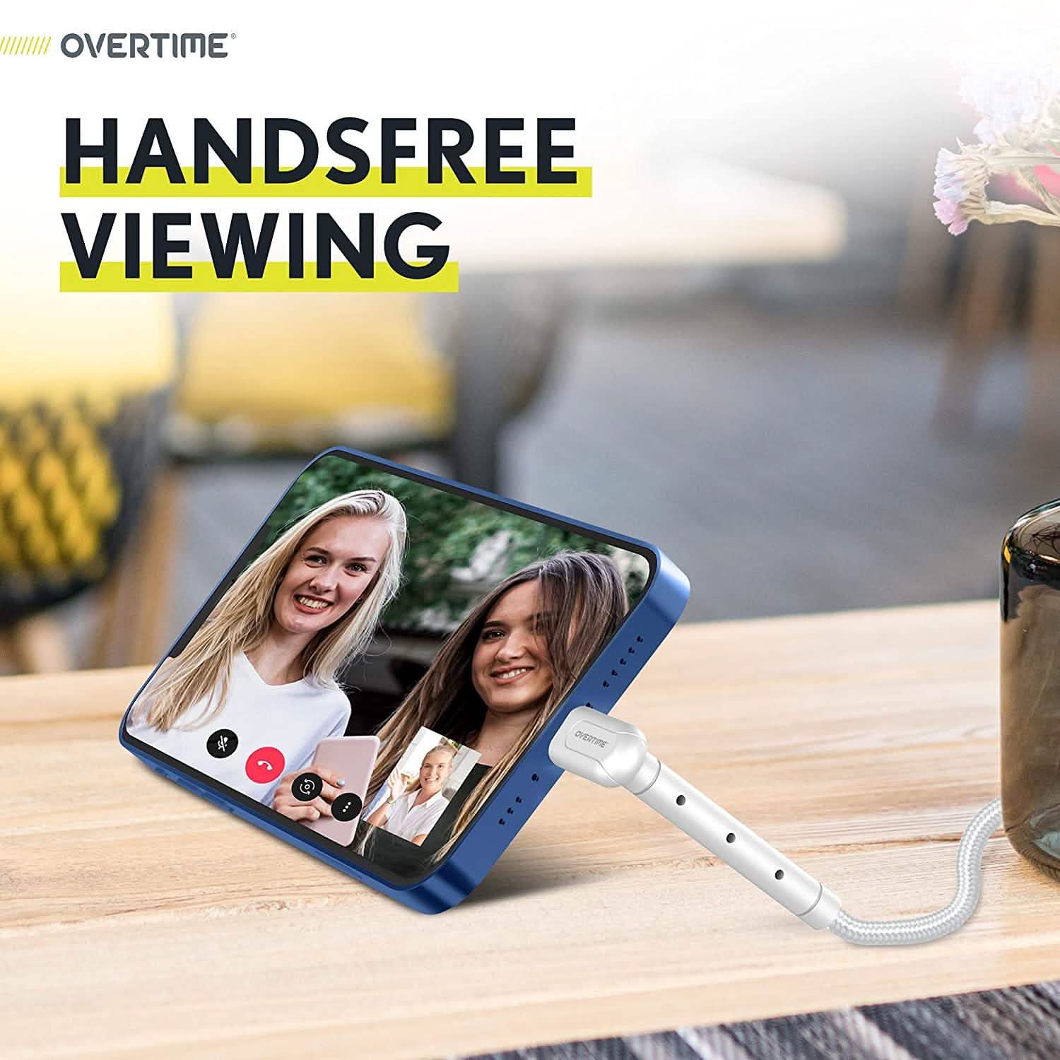 2-in-11 Charging Cable with Built in Stand
