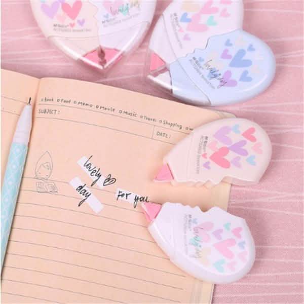 2-Pack: 10m Heart Shape Correction Tape