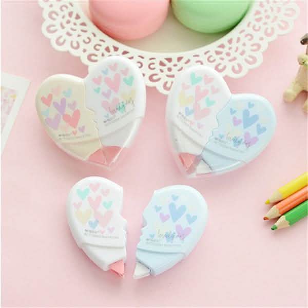 2-Pack: 10m Heart Shape Correction Tape