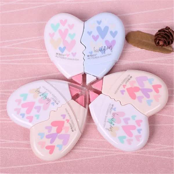 2-Pack: 10m Heart Shape Correction Tape