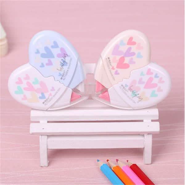 2-Pack: 10m Heart Shape Correction Tape