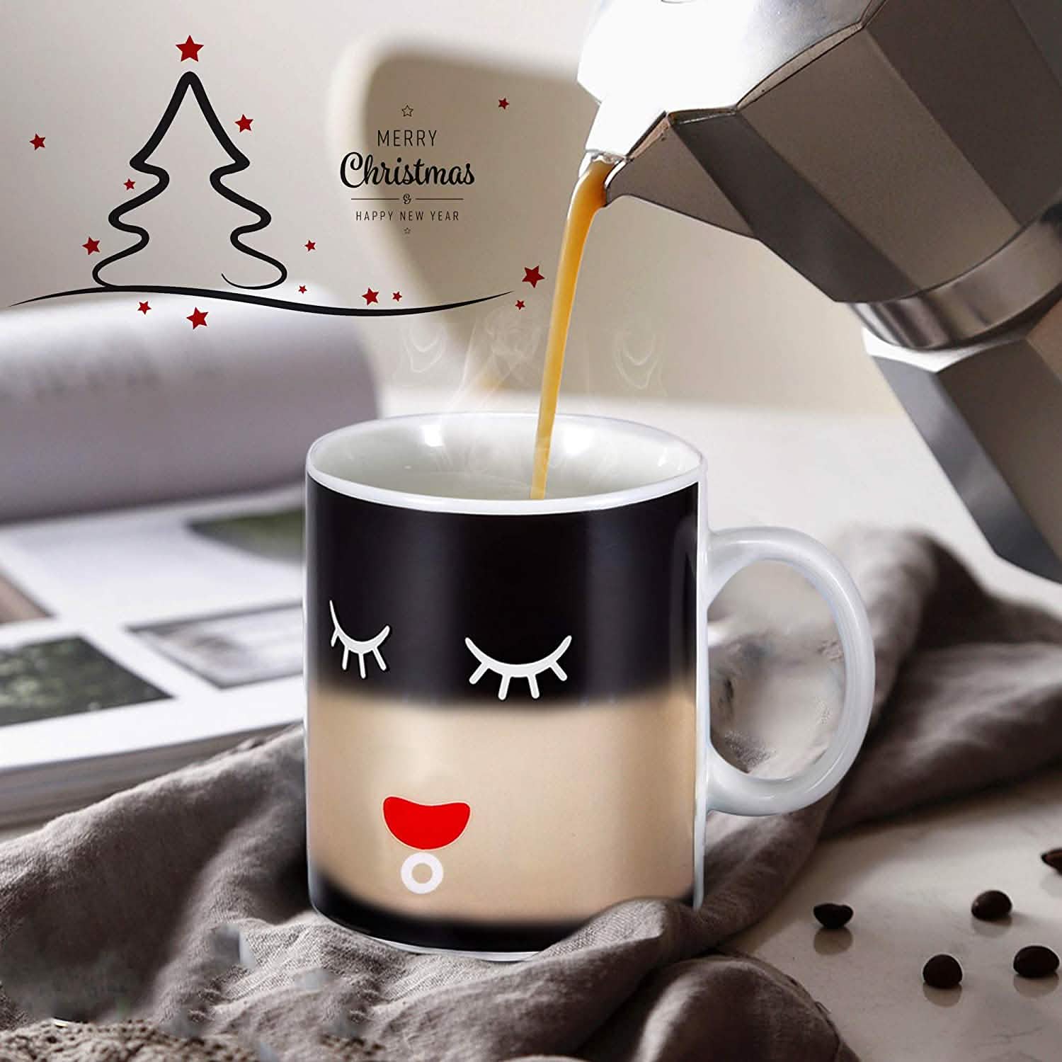 2-Pack: 12 Oz. Color Changing Magic Mug