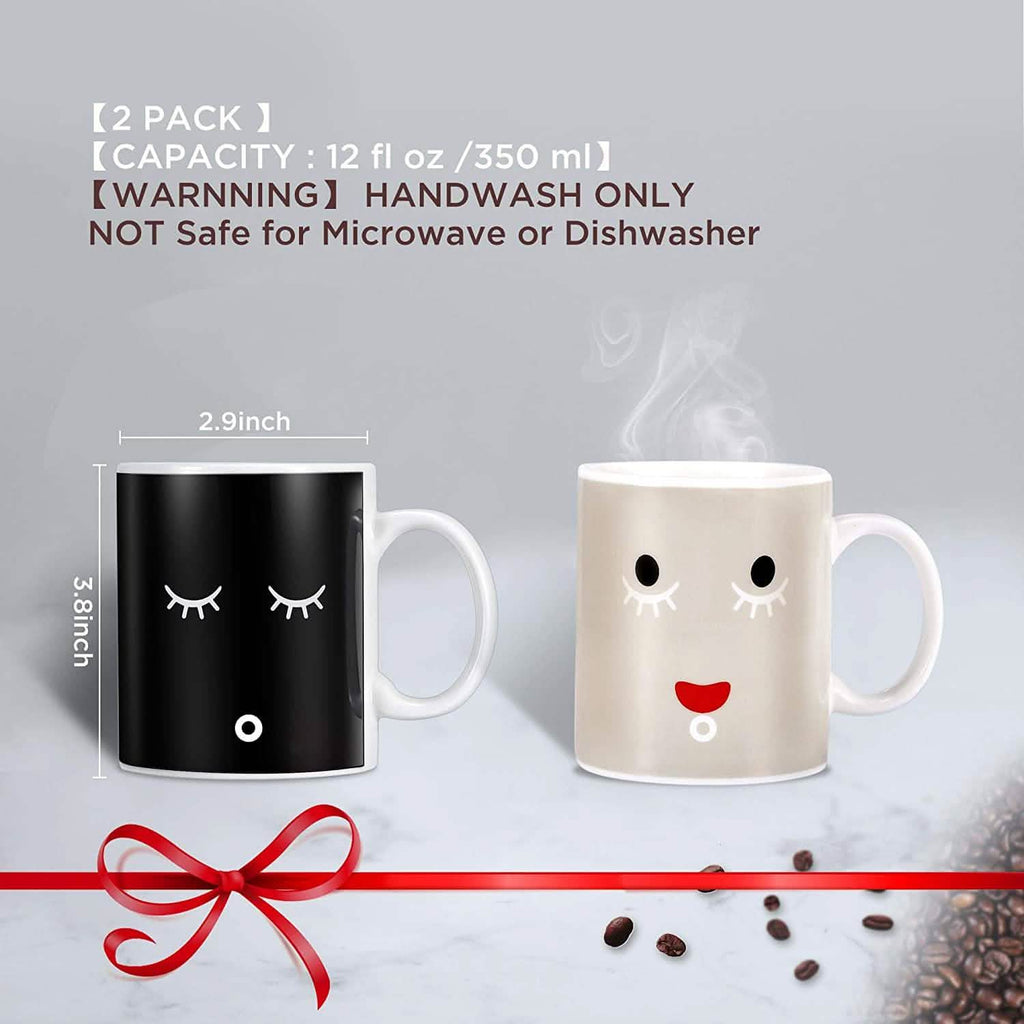 2-Pack: 12 Oz. Color Changing Magic Mug