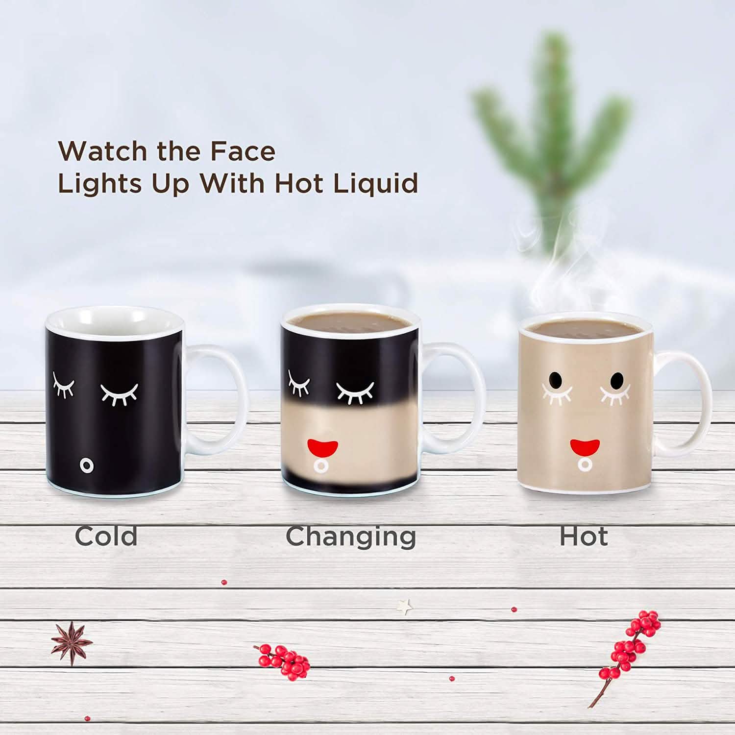 2-Pack: 12 Oz. Color Changing Magic Mug