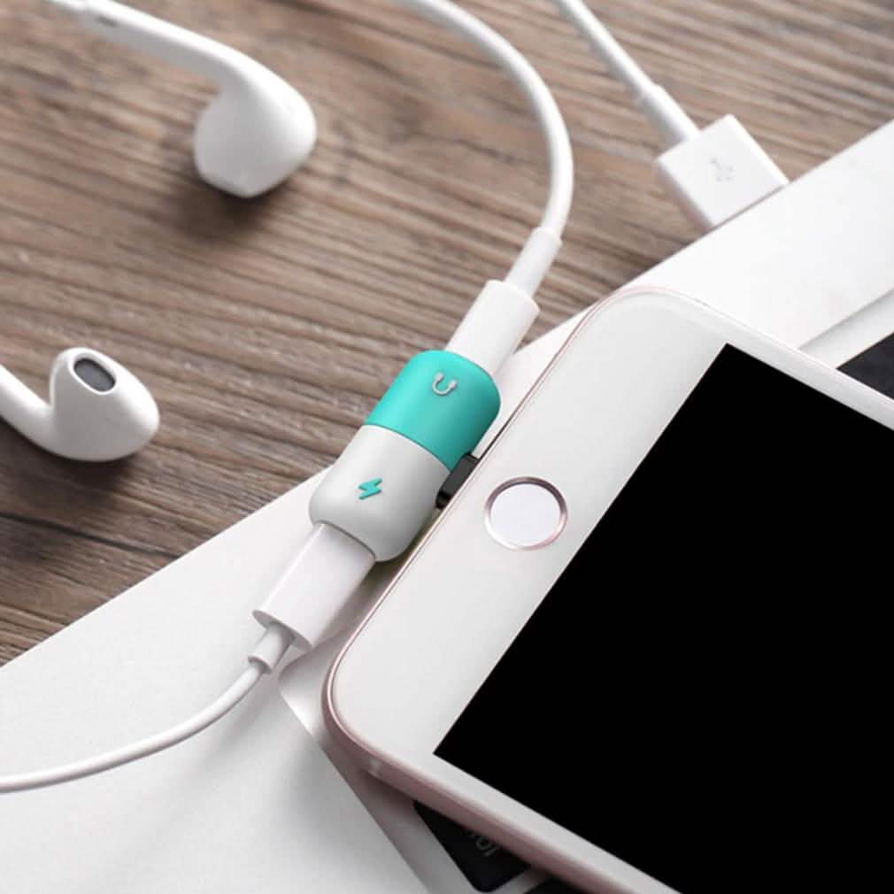 2-Pack: 2-in-1 Apple Lightning Adapter