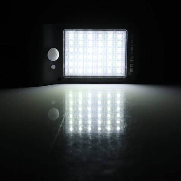 2-Pack: 36 LED Solar Powered Motion Sensor Wall Lamp