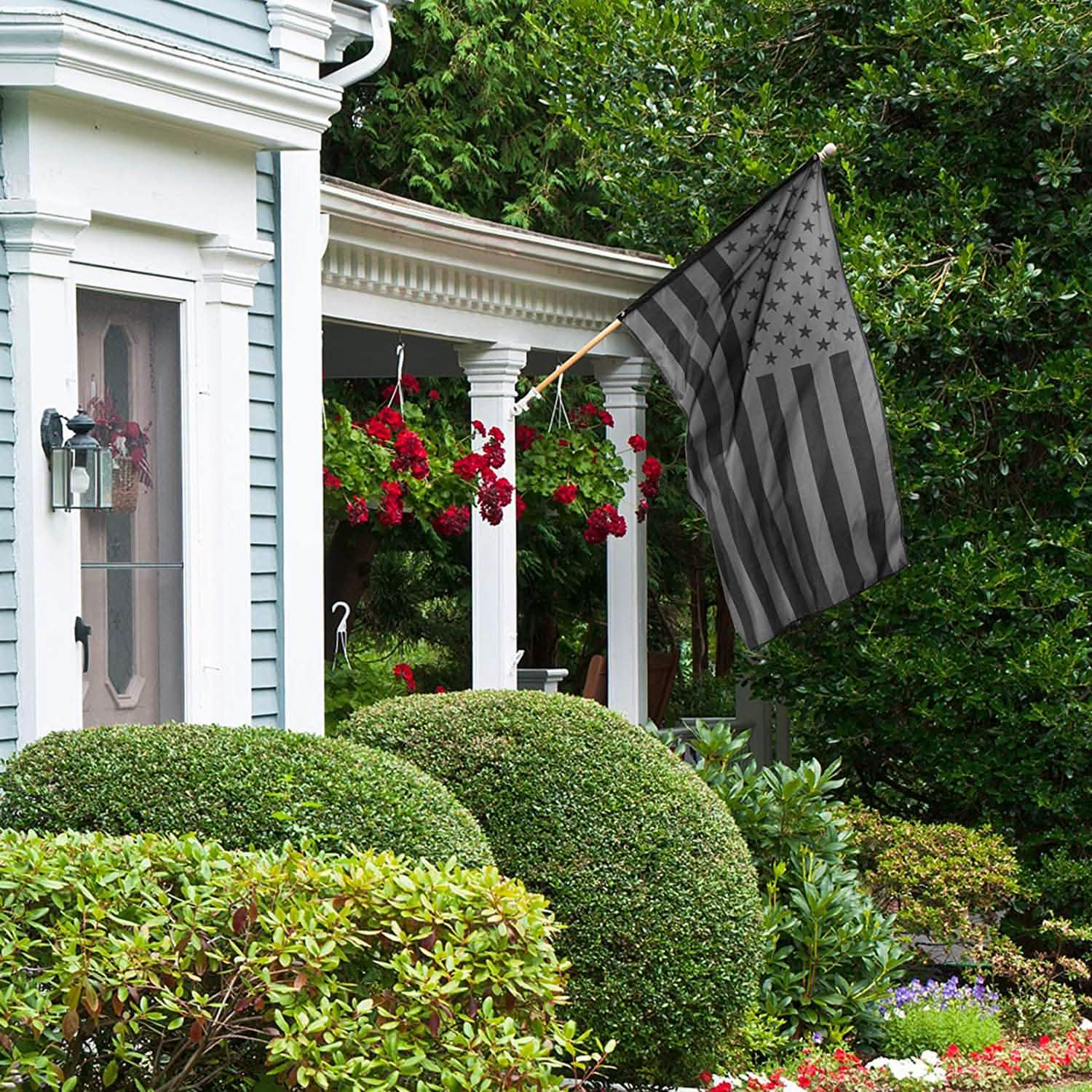 2-Pack: 3X5 Ft. All Black American Flag