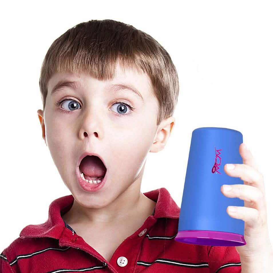 2-Pack: 9 Oz 360 Spill Free Wow Drinking Cup for Kids