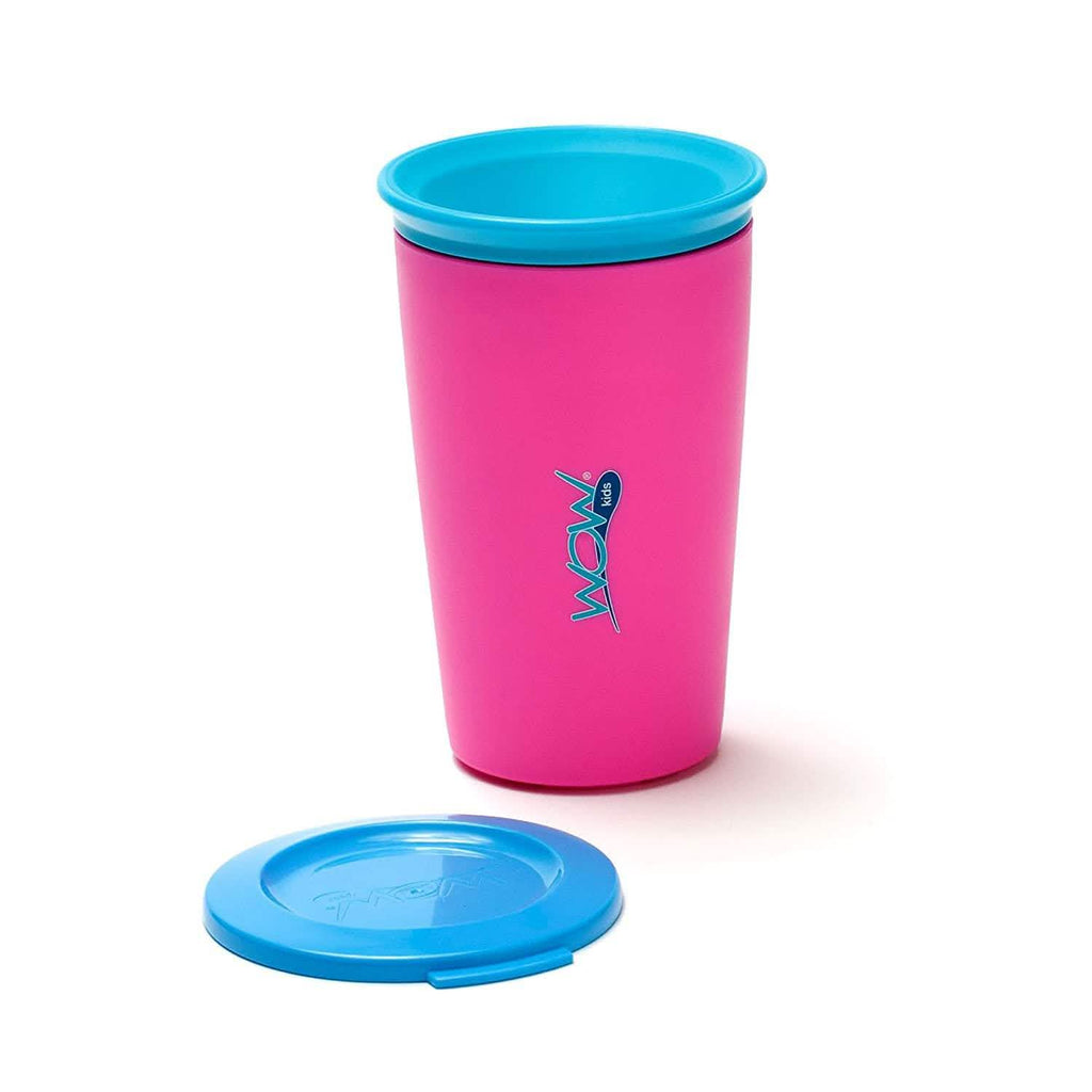 2-Pack: 9 Oz 360 Spill Free Wow Drinking Cup for Kids