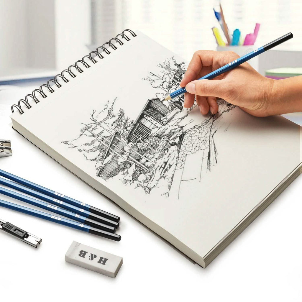 2-Pack: 9X12" 100 Sheets Spiral Sketch Pad