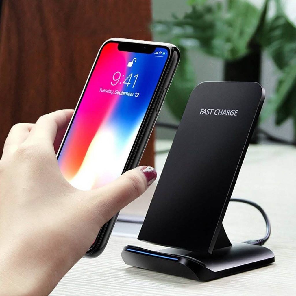 2-Pack: Adjustable Qi Device Wireless Rapid Charger