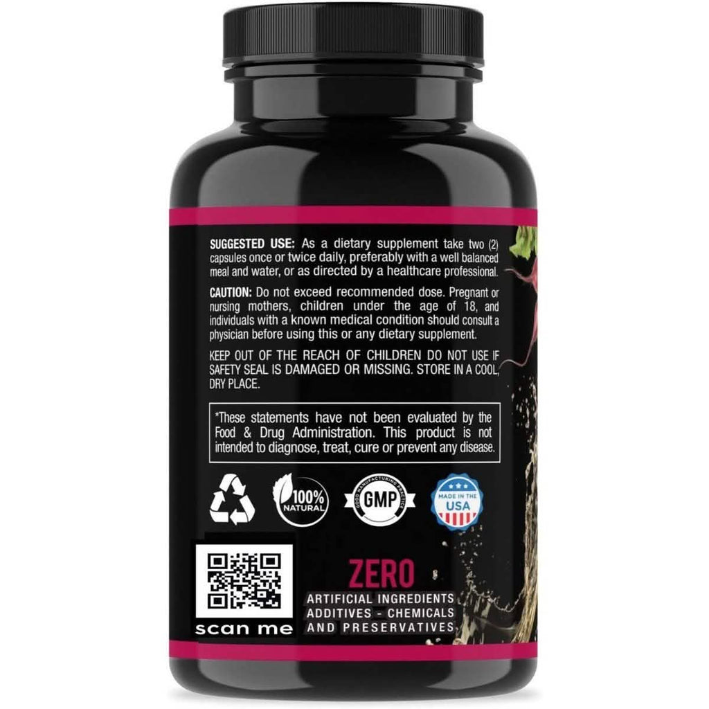 2-Pack: Angry Supplements Apple Cider Vinegar + Beetroot and Turmeric & Ginger Capsules