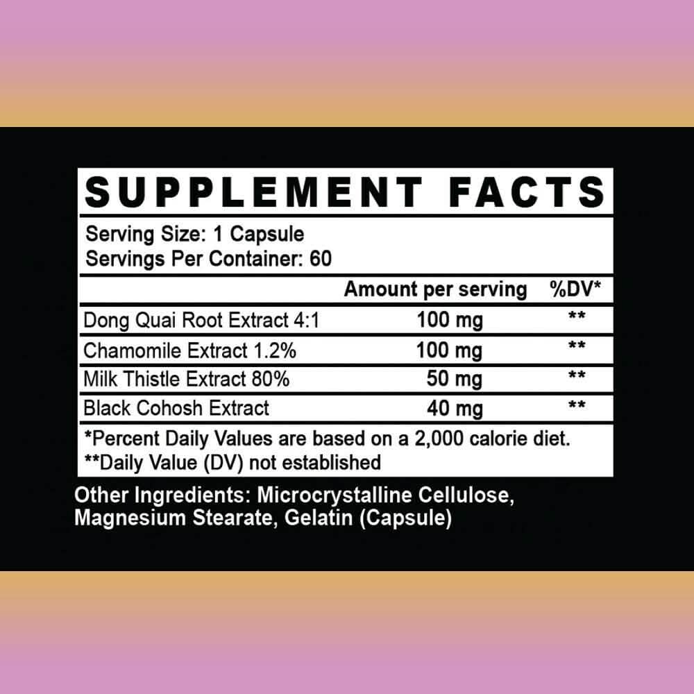 2-Pack: Angry Supplements Her Balance Women's Hormone & Mood, PMS & Menopause Relief