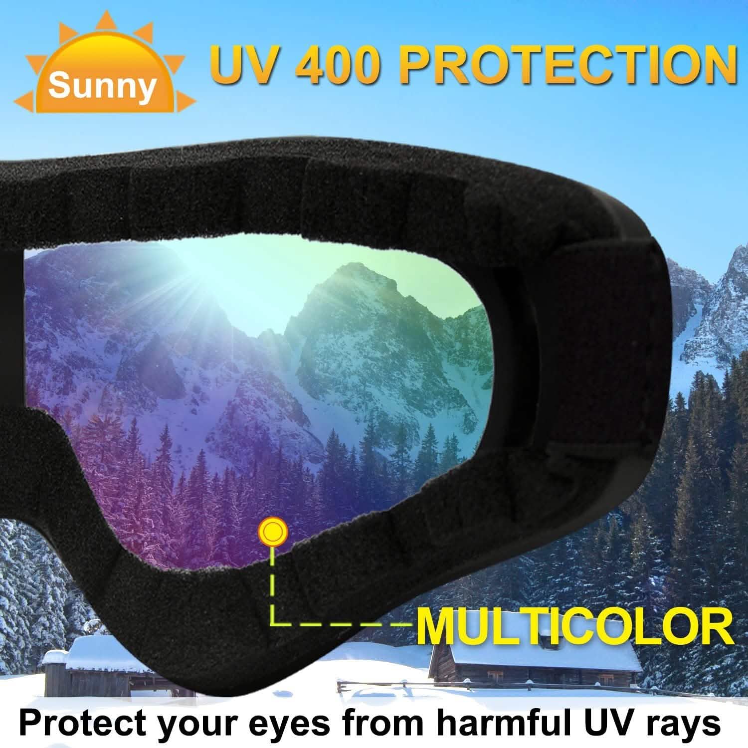 2-Pack: Anti-Scratch Dustproof Sports Goggles