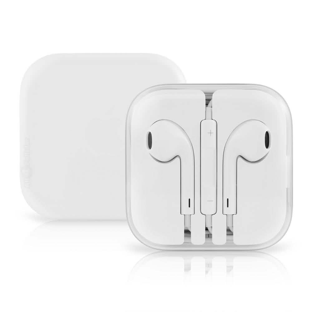 2-Pack: Apple Earpods OEM Original Stereo Headphones with Inline Control