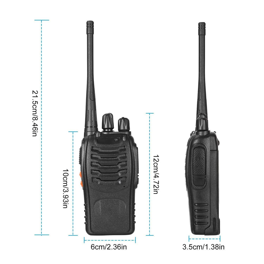 2-Pack: Baofeng BF-888S Walkie Talkies Two Way Radio