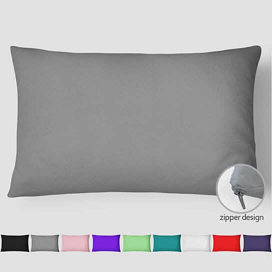 2-Pack: Breathable Lightweight Microfiber Standard Pillow Covers