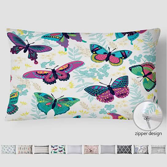 2-Pack: Breathable Lightweight Microfiber Standard Pillow Covers