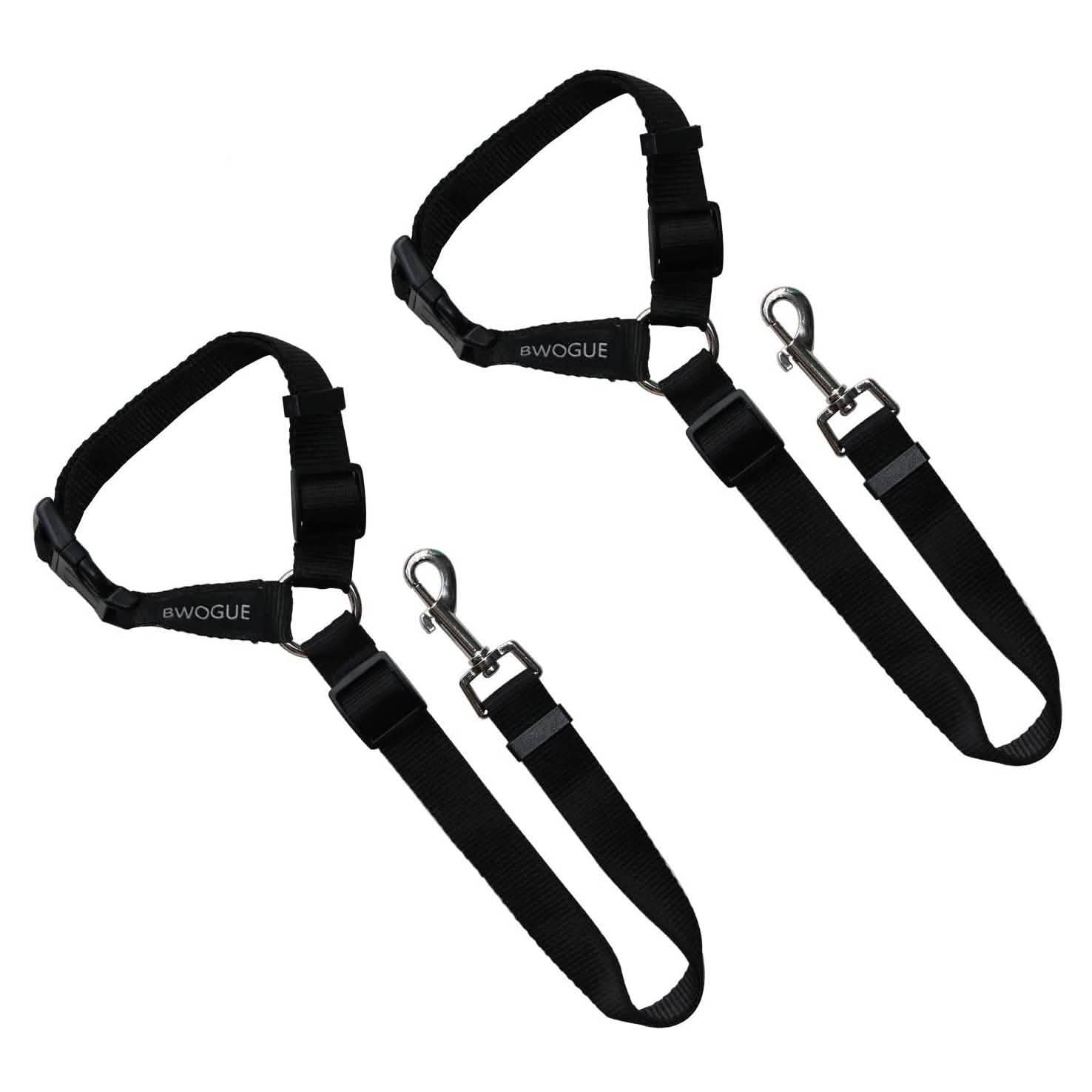 2-Pack: Bwogue Dog and Cat Safety Seat Belt