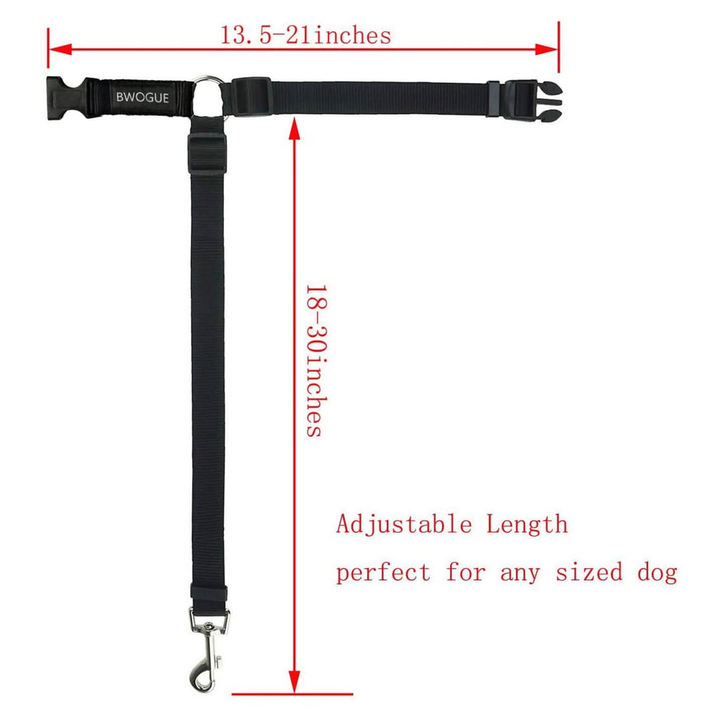 2-Pack: Bwogue Dog and Cat Safety Seat Belt