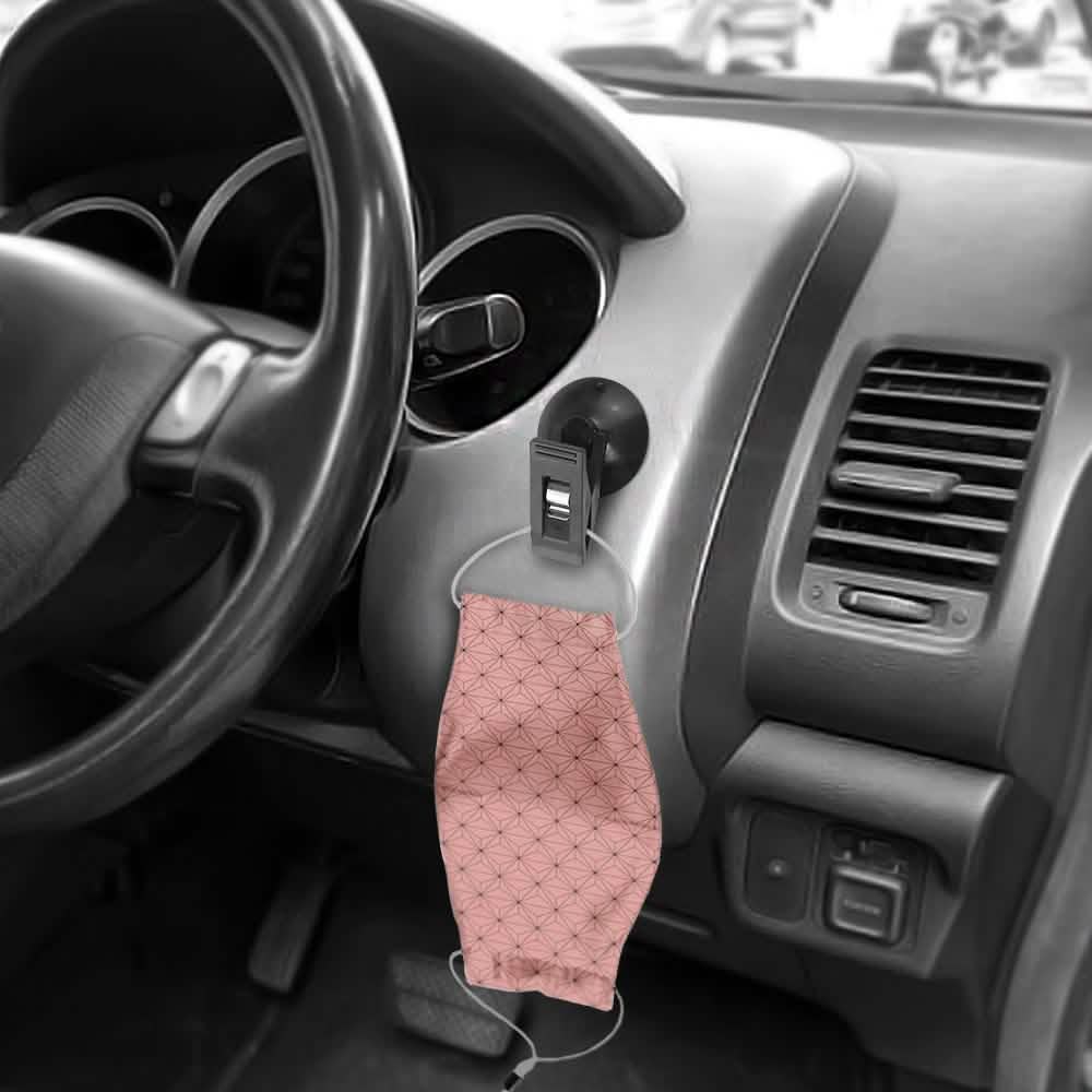2-Pack: Car Interior Suction Clip Holder