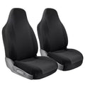 2-Pack: Car Seat Cover Protectors - Grip Control Non-Slip Poly Cloth