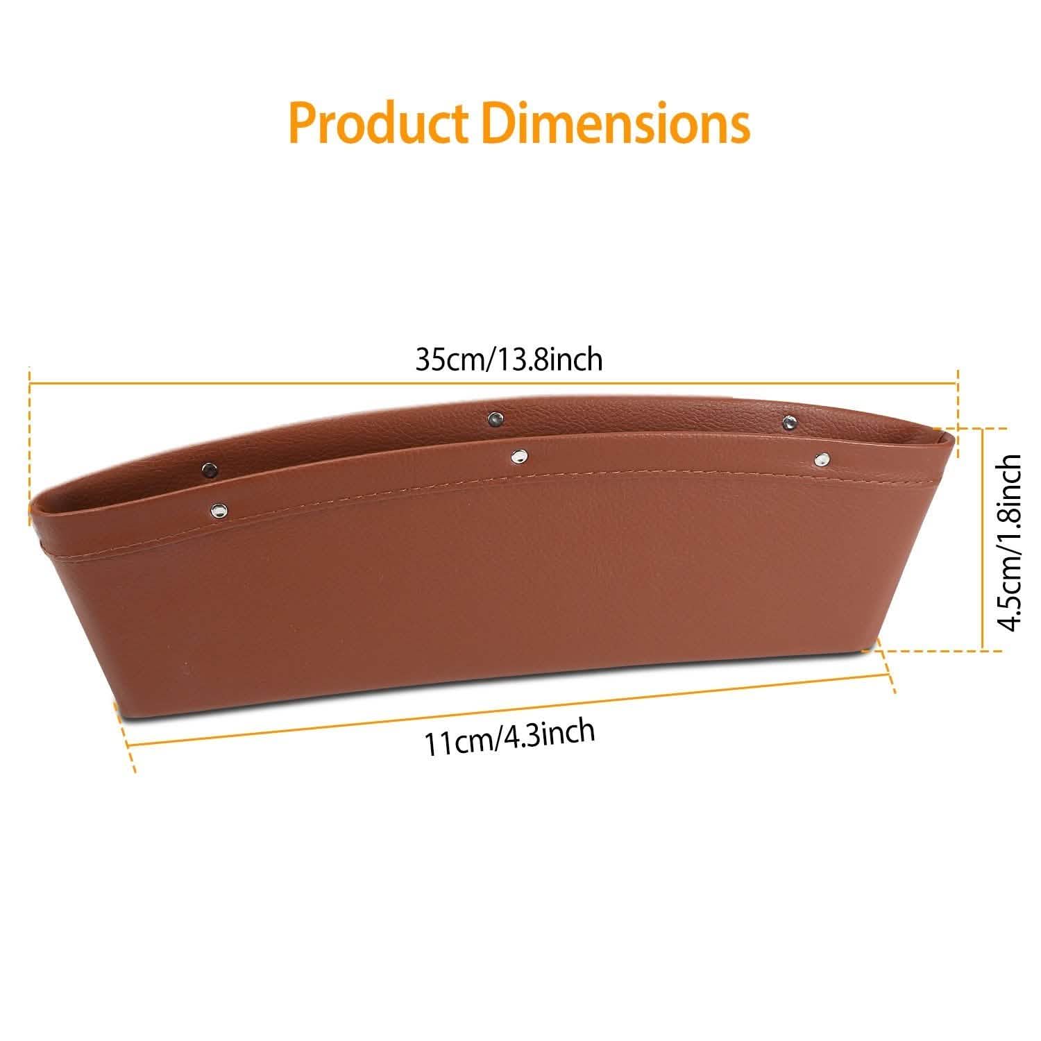 2-Pack: Car Seat Gap Pocket