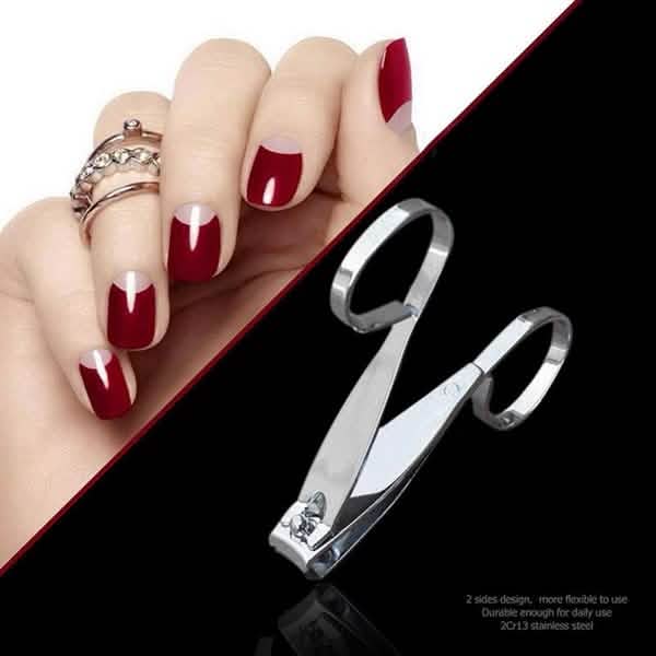 2-Pack: Carbon Steel Nail Cutter