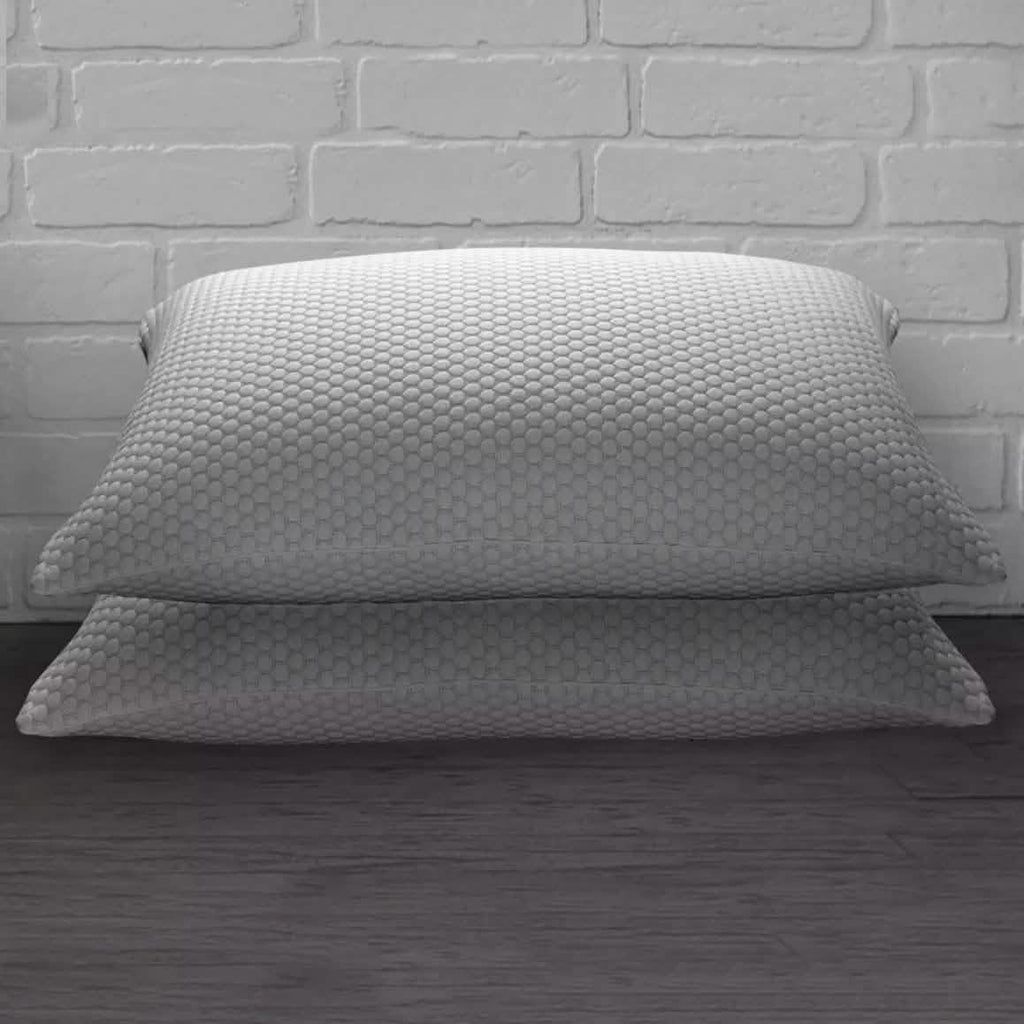 2-Pack: Cool N' Comfort Gel Fiber Pillow with CoolMax Technology