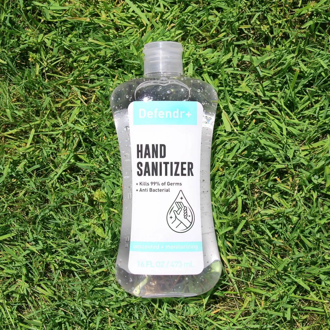 2-Pack: Defendr+ Anti-Bacterial Hand Sanitizer