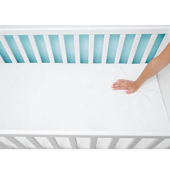2-Pack: Deluxe Vinyl Zippered Crib Mattress Cover