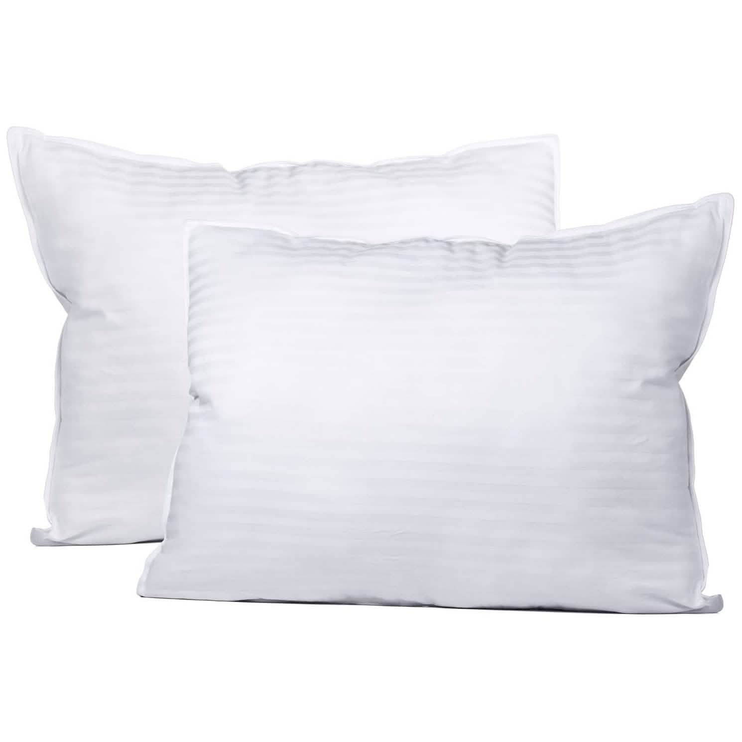 2-Pack: Dormire Queen Sized Super Plush Gel-Fiber Filled Pillows