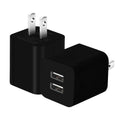 2-Pack: Dual Port USB Wall Charger