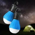 2-Pack: E-TRENDS Portable LED Lantern Tent Light Bulb