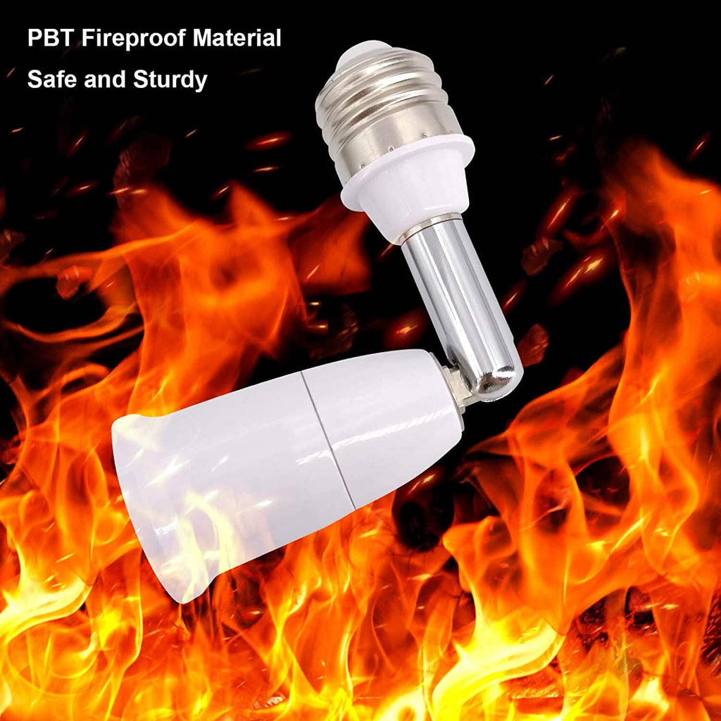 2-Pack: E26/E27 Lamp Holder Extender