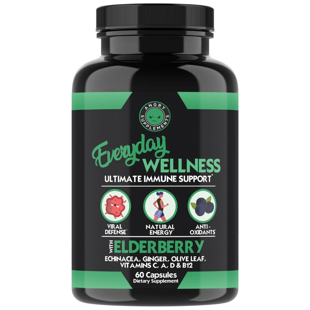 2-Pack: Everyday Wellness Immune Support with Elderberry and Vitamin C