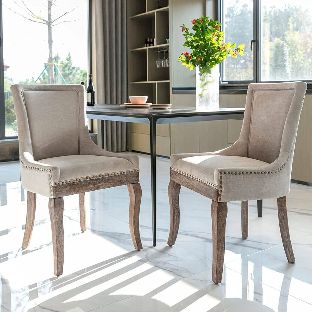 2-Pack: Fabric Upholstered Side Chairs Set