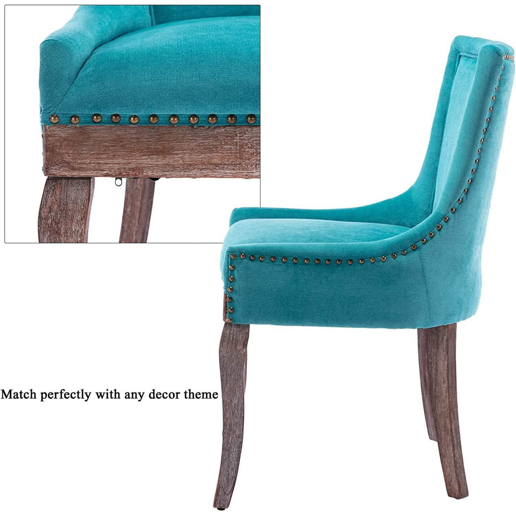 2-Pack: Fabric Upholstered Side Chairs Set
