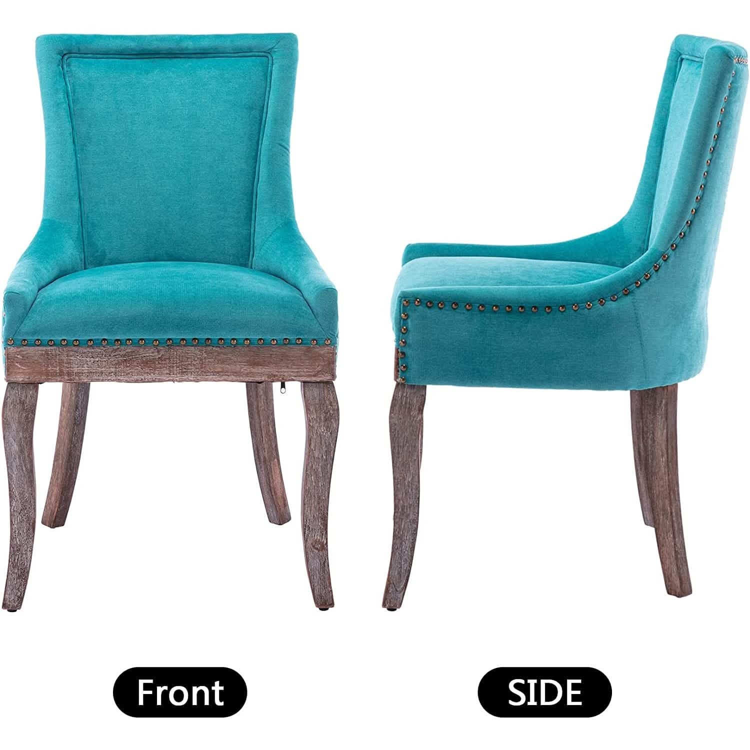 2-Pack: Fabric Upholstered Side Chairs Set