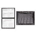 2-Pack: Faux Crocodile Leather Bling CDC Vaccination Card Immunization Record Protector Holder Passport