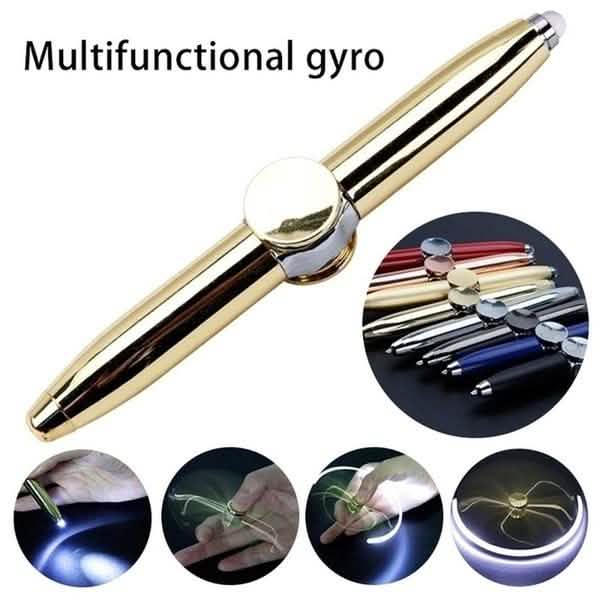 2-Pack: Finger Gyro Spinner Pen