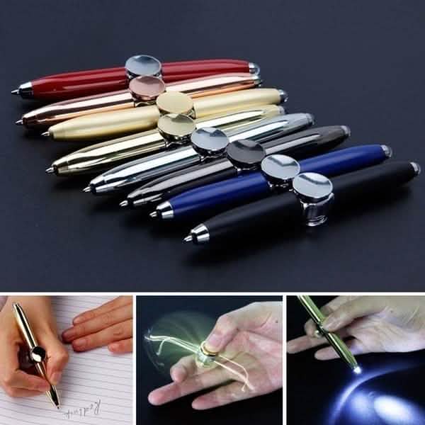 2-Pack: Finger Gyro Spinner Pen