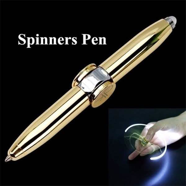 2-Pack: Finger Gyro Spinner Pen