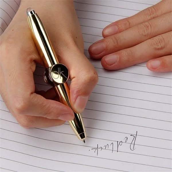 2-Pack: Finger Gyro Spinner Pen